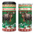 Personalized Merry Christmoose 4 in 1 Can Cooler Tumbler Canada Merry Christmas Moose LT9 - Wonder Print Shop