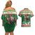 Personalized Merry Christmoose Couples Matching Off Shoulder Short Dress and Hawaiian Shirt Canada Merry Christmas Moose LT9 - Wonder Print Shop