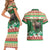 Personalized Merry Christmoose Couples Matching Short Sleeve Bodycon Dress and Hawaiian Shirt Canada Merry Christmas Moose LT9 - Wonder Print Shop