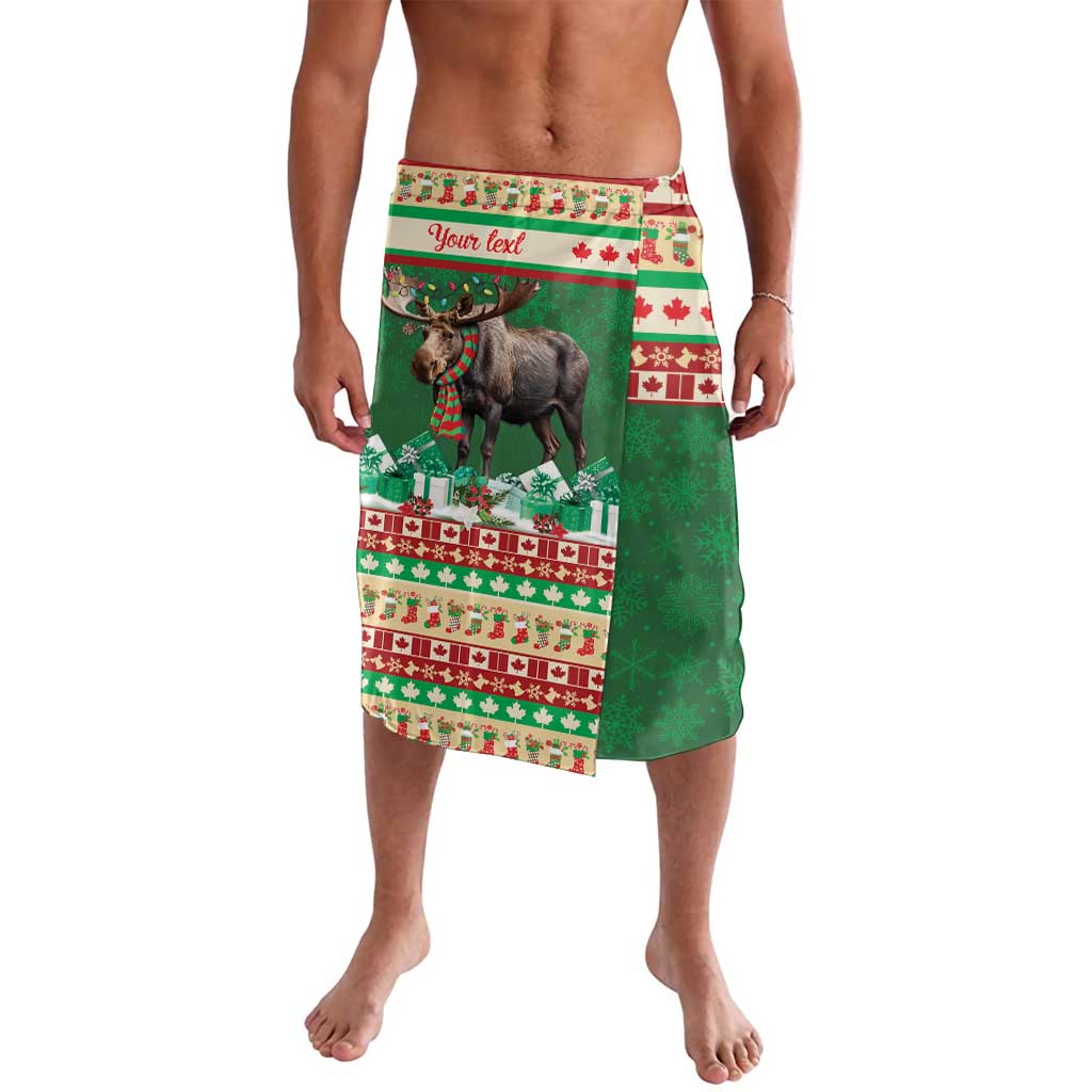 Personalized Merry Christmoose Lavalava Canada Merry Christmas Moose - Wonder Print Shop