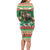 Personalized Merry Christmoose Long Sleeve Bodycon Dress Canada Merry Christmas Moose - Wonder Print Shop