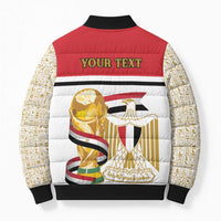 Personalized Egypt WC26 Future Champions Bomber Puffer Jacket Ya Masr Yalla