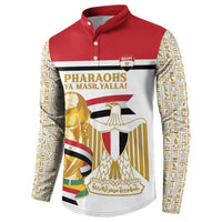 Personalized Egypt WC26 Future Champions Button Sweatshirt Ya Masr Yalla