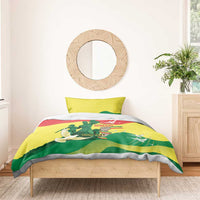 Personalized Senegal Independence Day Bedding Set African Renaissance Monument