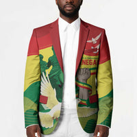 Personalized Senegal Independence Day Blazer African Renaissance Monument