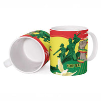 Personalized Senegal Independence Day Ceramic Mug African Renaissance Monument