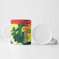 Personalized Senegal Independence Day Ceramic Mug African Renaissance Monument