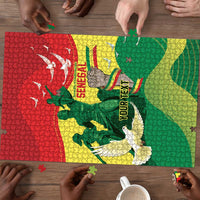Personalized Senegal Independence Day Puzzle African Renaissance Monument
