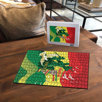 Personalized Senegal Independence Day Puzzle African Renaissance Monument