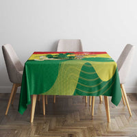 Personalized Senegal Independence Day Tablecloth African Renaissance Monument