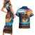 Custom Spain and Argentina Football Couples Matching Short Sleeve Bodycon Dress and Hawaiian Shirt Finalissima Make History Together LT9 - Wonder Print Shop