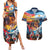 Custom Spain and Argentina Football Couples Matching Summer Maxi Dress and Hawaiian Shirt Finalissima Make History Together LT9 - Wonder Print Shop