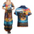 Custom Spain and Argentina Football Couples Matching Summer Maxi Dress and Hawaiian Shirt Finalissima Make History Together LT9 - Wonder Print Shop