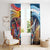 Custom Spain and Argentina Football Window Curtain Finalissima Make History Together - Wonder Print Shop