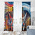 Custom Spain and Argentina Football Window Curtain Finalissima Make History Together - Wonder Print Shop