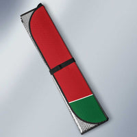 Kenya 254 Auto Sun Shade Kenyan Flag Map Double Lion Shield - Wonder Print Shop