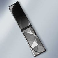 Kenya Rugby Custom Auto Sun Shade Black Kenyan 22-23 Motif - Wonder Print Shop
