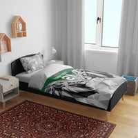 Kenya Rugby Custom Bedding Set Green Kenyan 22-23 Motif - Wonder Print Shop