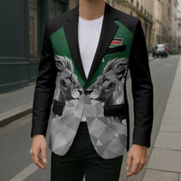 Kenya Rugby Custom Blazer Green Kenyan 22-23 Motif - Wonder Print Shop