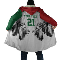 Kenya Rugby Custom Cloak White Kenyan 22-23 Motif - Wonder Print Shop