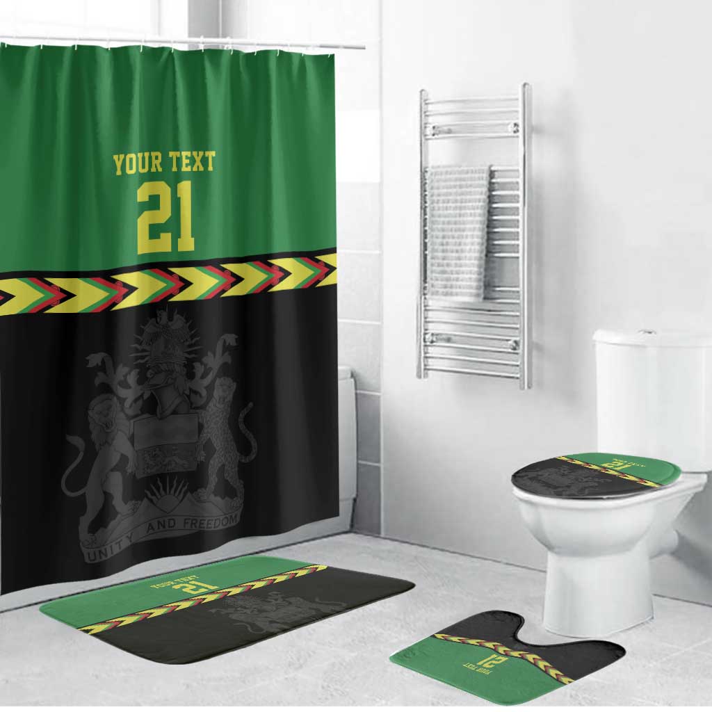 Malawi Cricket Custom Bathroom Set Malawi Chevron Pattern - Wonder Print Shop