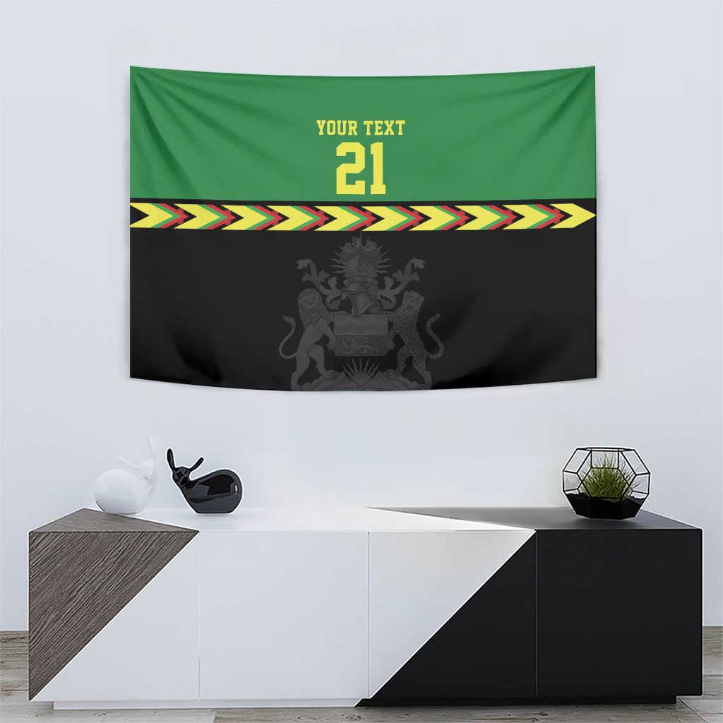 Malawi Cricket Custom Tapestry Malawi Chevron Pattern - Wonder Print Shop