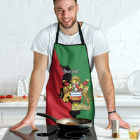 Malawi Flag Map Apron Simple Malawi Emblem Coat of Arms - Wonder Print Shop