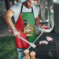 Malawi Flag Map Apron Simple Malawi Emblem Coat of Arms - Wonder Print Shop