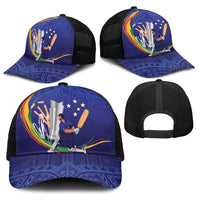 Cricket Samoa East Asia-Pacific Baseball Net Cap Samoa Storming the Limits - Wonder Print Shop