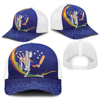 Cricket Samoa East Asia-Pacific Baseball Net Cap Samoa Storming the Limits - Wonder Print Shop