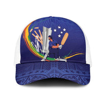 Cricket Samoa East Asia-Pacific Mesh Trucker Cap Samoa Storming the Limits - Wonder Print Shop