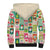 Cute Yule Lads Christmas Sherpa Hoodie Icelandic Jolasveinar Hippie Style