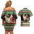 Yule Goat Personalized Couples Matching Off Shoulder Short Dress and Hawaiian Shirt Scandanavian Mythology LT9 - Wonder Print Shop