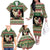 Yule Goat Personalized Family Matching Off The Shoulder Long Sleeve Dress and Hawaiian Shirt Scandanavian Mythology - Wonder Print Shop