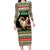 Yule Goat Personalized Long Sleeve Bodycon Dress Scandanavian Mythology - Wonder Print Shop