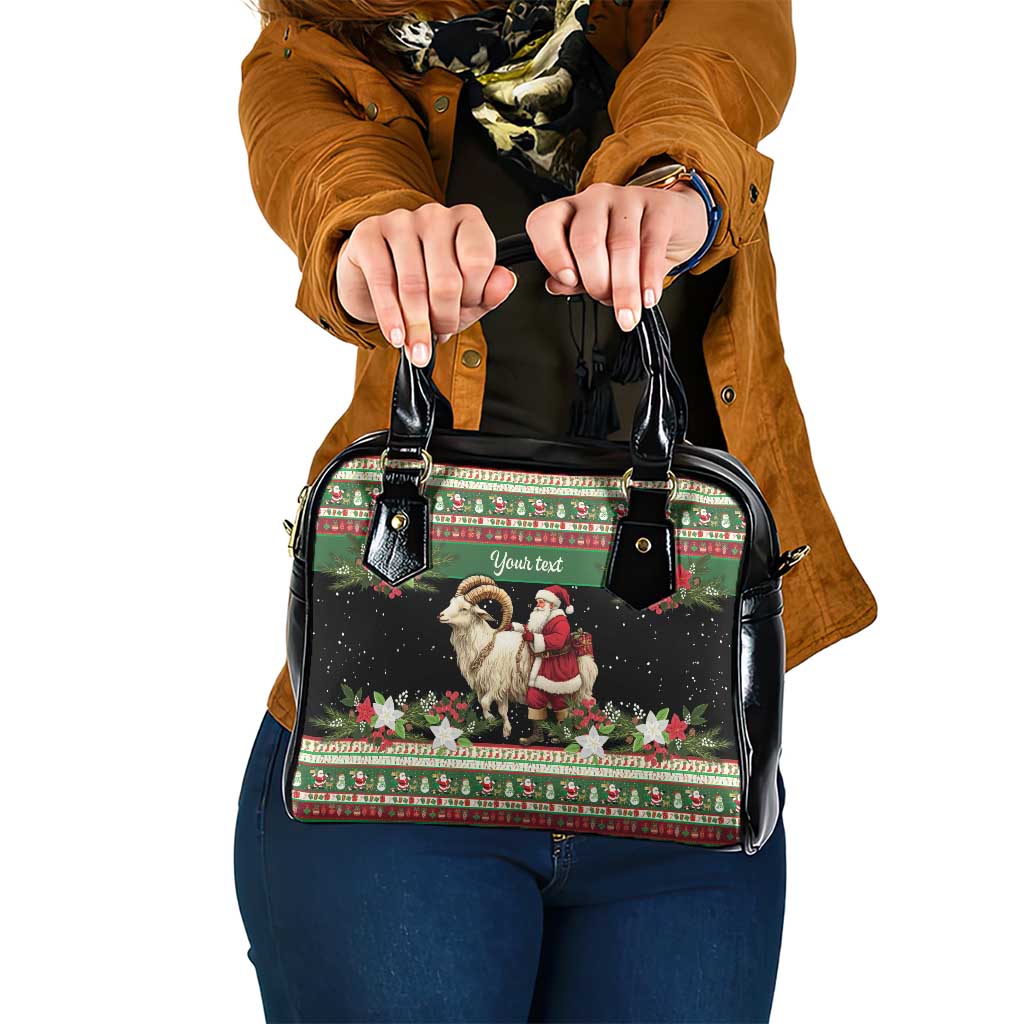 Yule Goat Personalized Shoulder Handbag Scandanavian Mythology