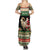 Yule Goat Personalized Summer Maxi Dress Scandanavian Mythology