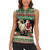 Yule Goat Personalized Women Sleeveless Polo Shirt Scandanavian Mythology