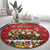 Yule Lads Personalized Round Carpet Legend Icelands Jolasveinar