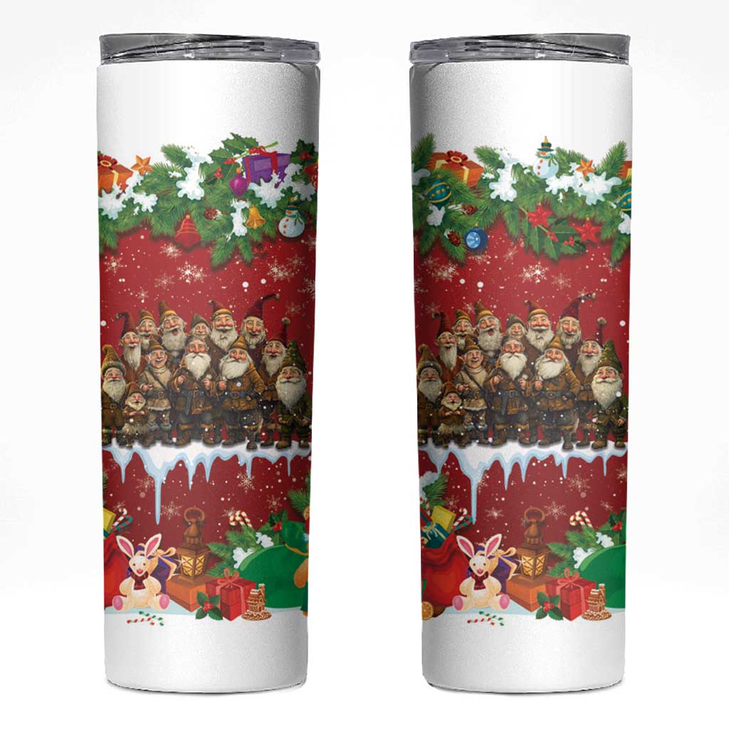 Yule Lads Personalized Skinny Tumbler Legend Icelands Jolasveinar - Wonder Print Shop