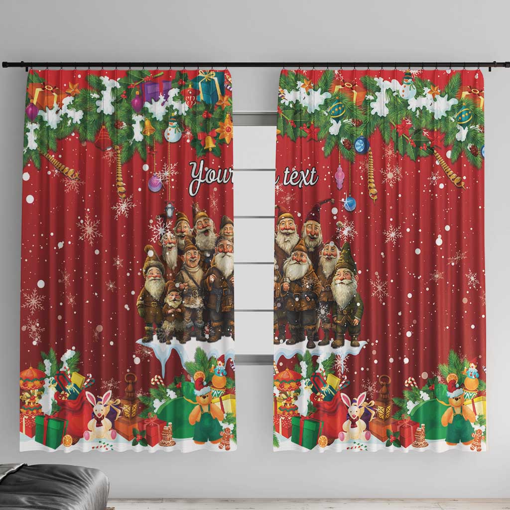 Yule Lads Personalized Window Curtain Legend Icelands Jolasveinar