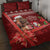 Funny Moo Deng Christmas Quilt Bed Set - Wonder Print Shop