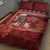 Funny Moo Deng Christmas Quilt Bed Set - Wonder Print Shop