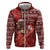 Funny Moo Deng Christmas Zip Hoodie - Wonder Print Shop