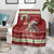 Moo Deng Moo-Ry Christmas Blanket Santa Baby Pygmy Hippo