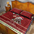 Moo Deng Moo-Ry Christmas Quilt Bed Set Santa Baby Pygmy Hippo - Wonder Print Shop