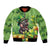 Leprechaun Moo Deng St Patricks Day Bomber Jacket LT9 - Wonder Print Shop