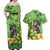 Leprechaun Moo Deng St Patricks Day Couples Matching Off Shoulder Maxi Dress and Hawaiian Shirt LT9 - Wonder Print Shop