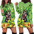 Leprechaun Moo Deng St Patricks Day Hoodie Dress - Wonder Print Shop