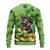 Leprechaun Moo Deng St Patricks Day Ugly Christmas Sweater - Wonder Print Shop